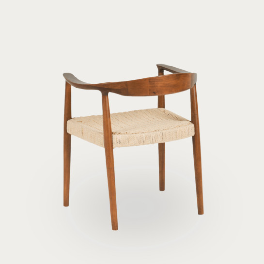 Aria Wooden Wishbone Style Dining Chairs