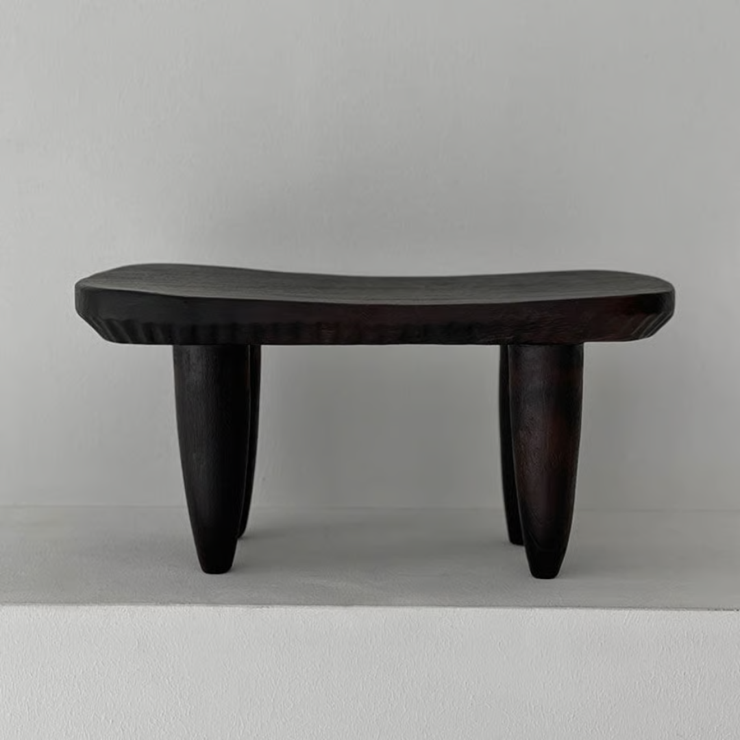 Kennedy Black Small Mango Wood Side Table