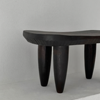 Kennedy Black Small Mango Wood Side Table