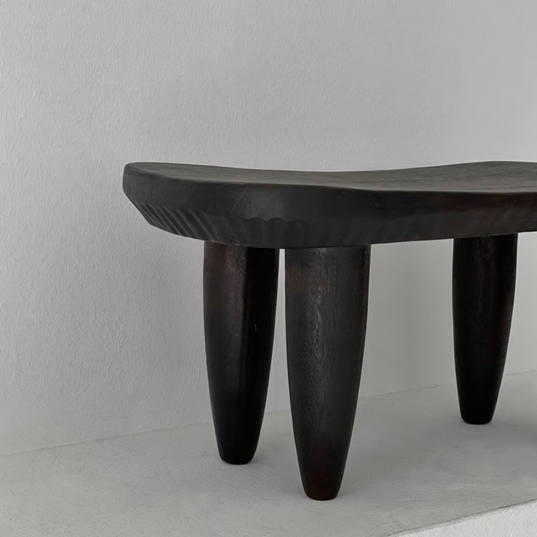 Kennedy Black Small Mango Wood Side Table